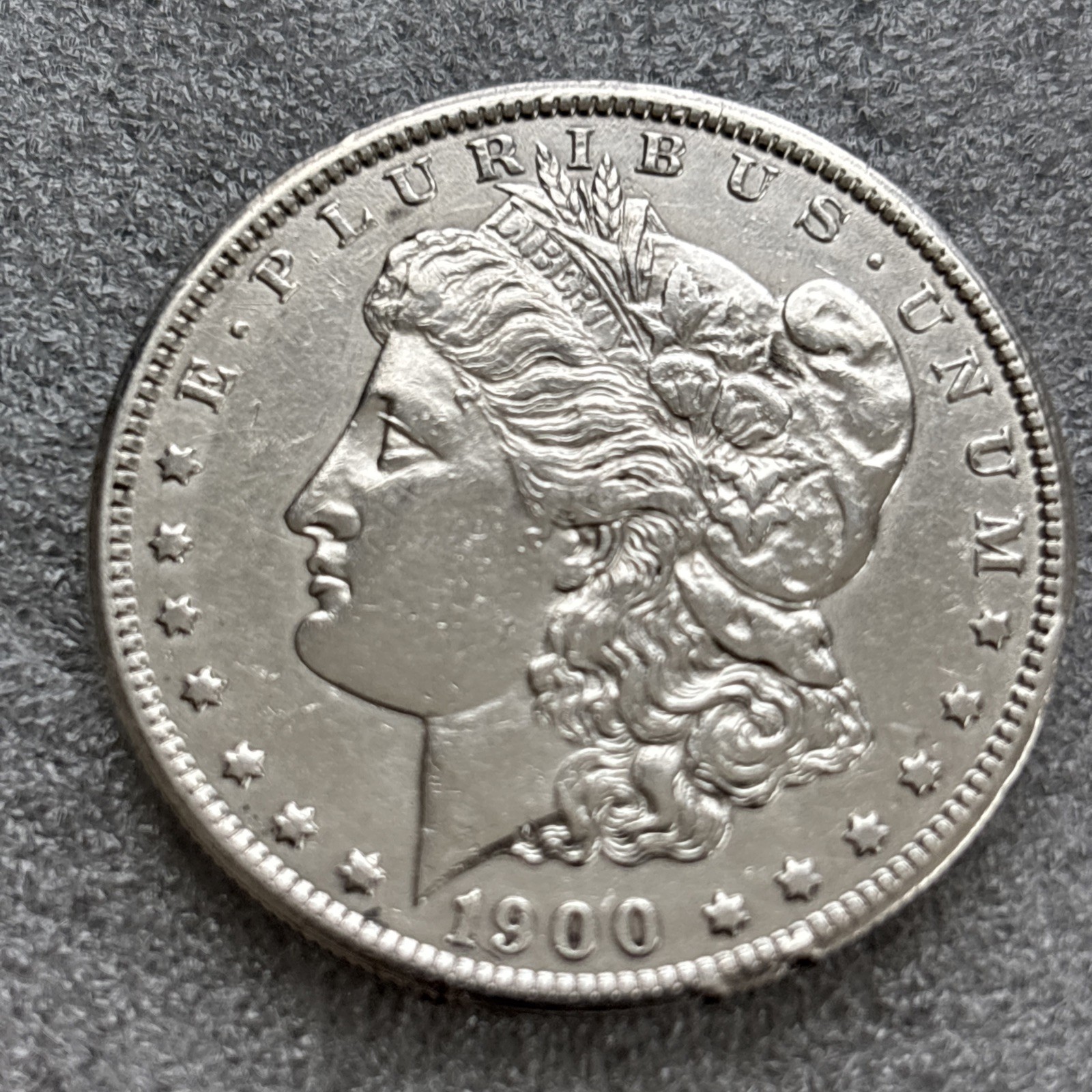 1900- O Morgan Silver Dollar #30. Tested For Authenticity.
