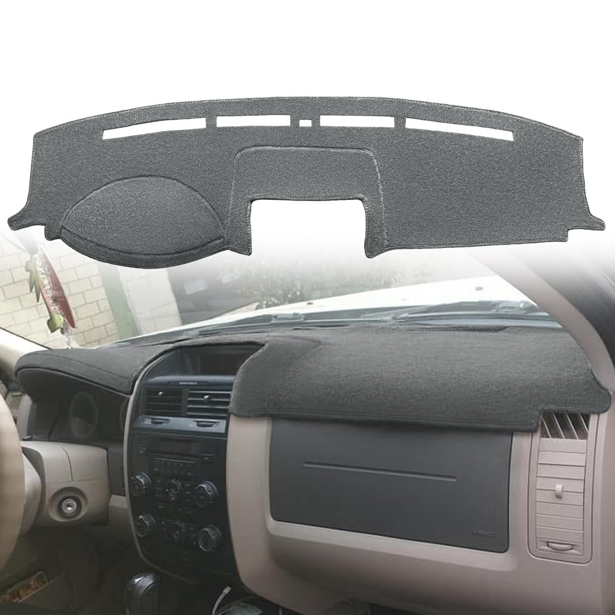Yiz Dash Cover Mat Ford Escape/ Mercury Mariner/ Mazda Tribute (Gray)J178 Yiz Dash Cover Mat Ford Escape/ Mercury Mariner/ Mazda Tribute (Gray)J178