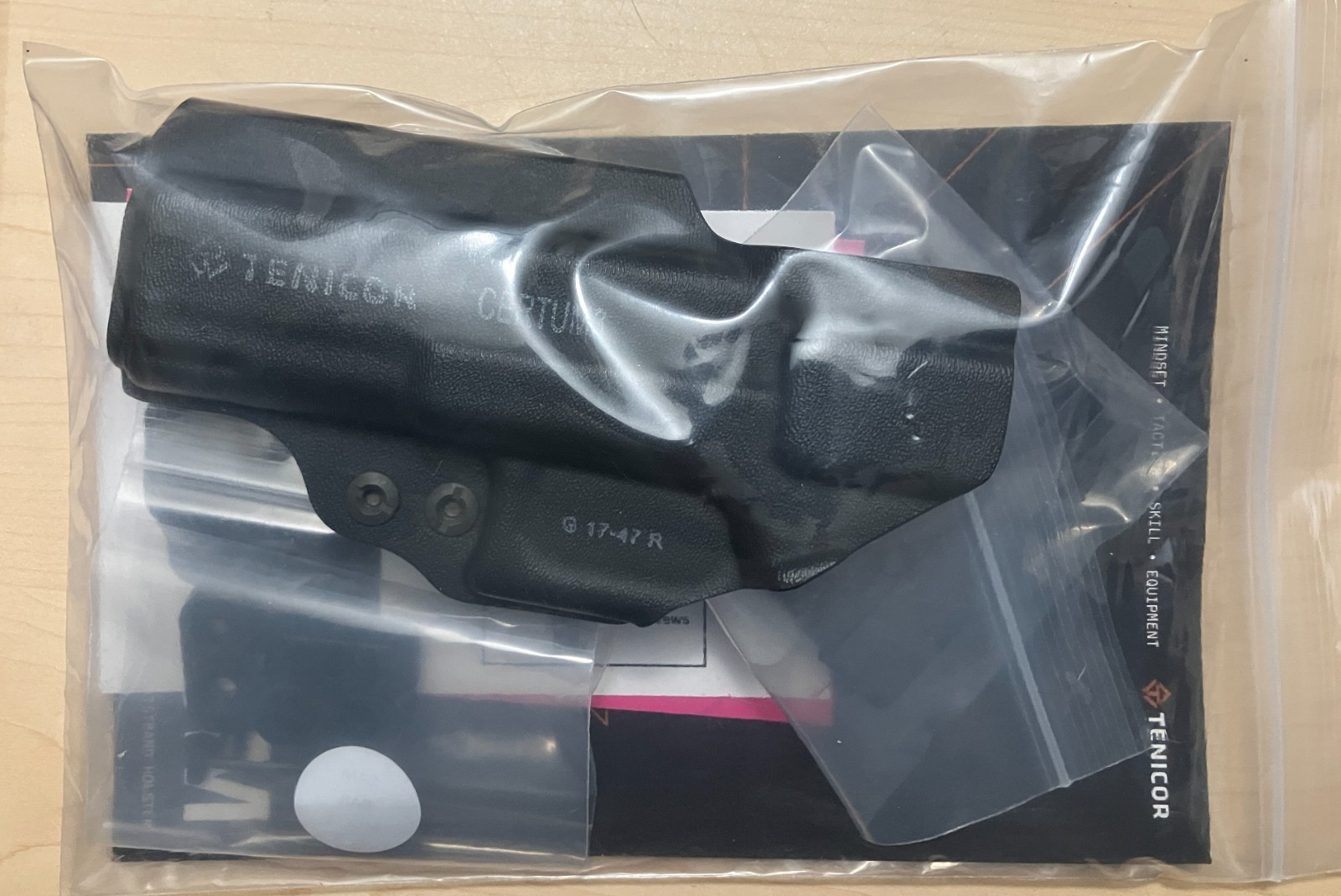 Tenicor Certum 3 holster for Glock Model 17 Right Hand 4.5 inch barrel