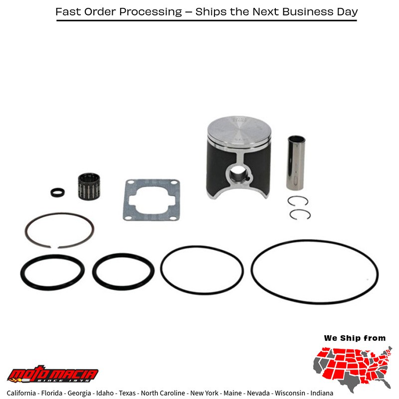 VERTEX Top End Kit 53.95/Std Yamaha Yz125 2022-2024 Yz125x 2023-2024