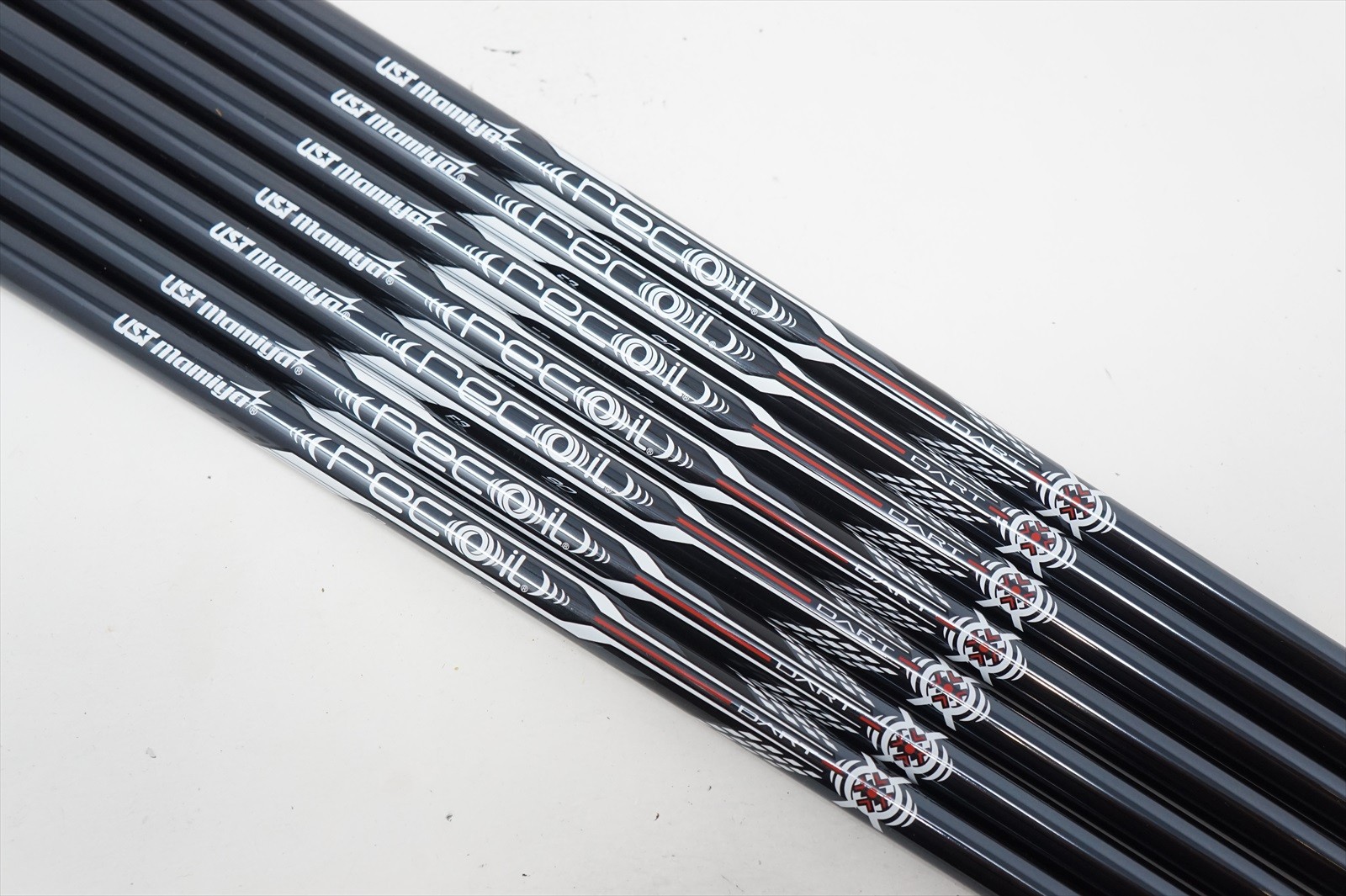 Uncut Ust Mamiya Recoil Dart 90 F3 90g Regular #4-PW Iron Shaft Set PULLS .355