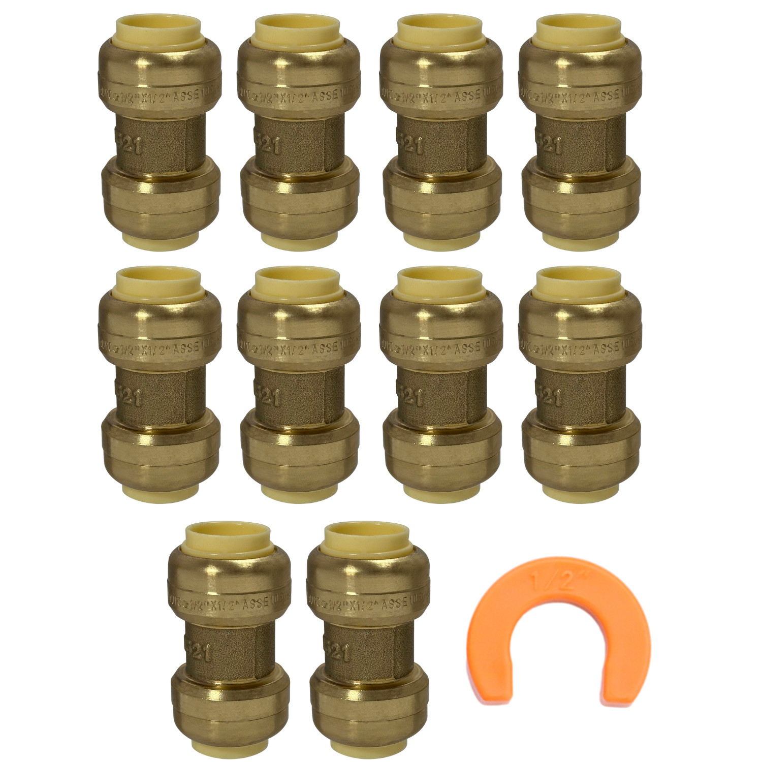 10 Pack 1/2\