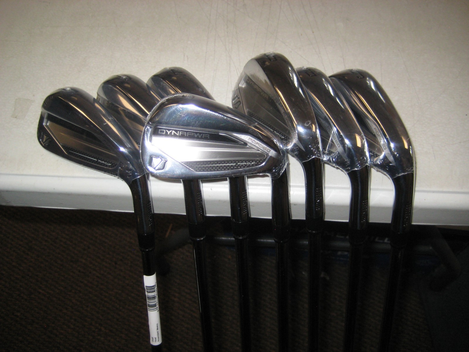 NEW 2026 Wilson Staff Dynapower Forged iron set 5 thru pw,gw Steel Stiff Men RH NEW 2026 Wilson Staff Dynapower Forged iron set 5 thru pw,gw Steel Stiff Men RH