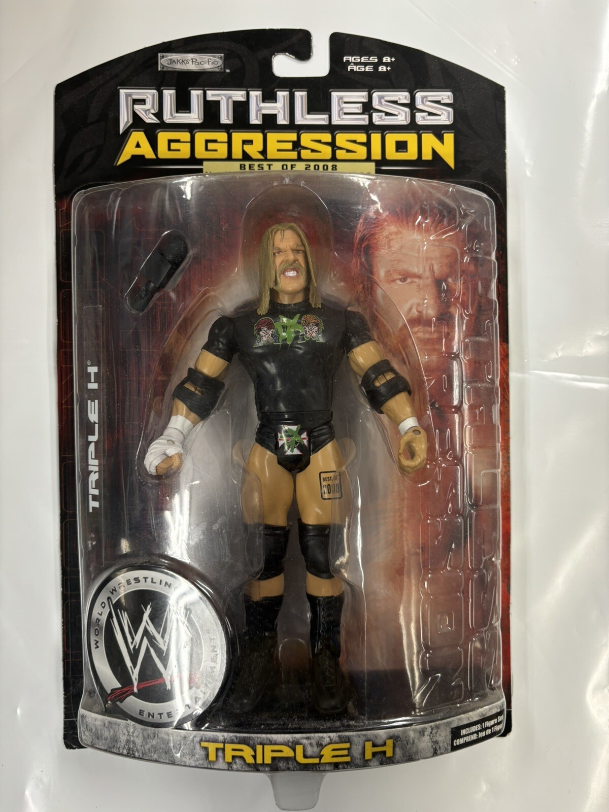 WWE Jakks Ruthless Aggression Series 30 Best Of 2008 DX Triple H HHH Rare HTF WWE Jakks Ruthless Aggression Series 30 Best Of 2008 DX Triple H HHH Rare HTF