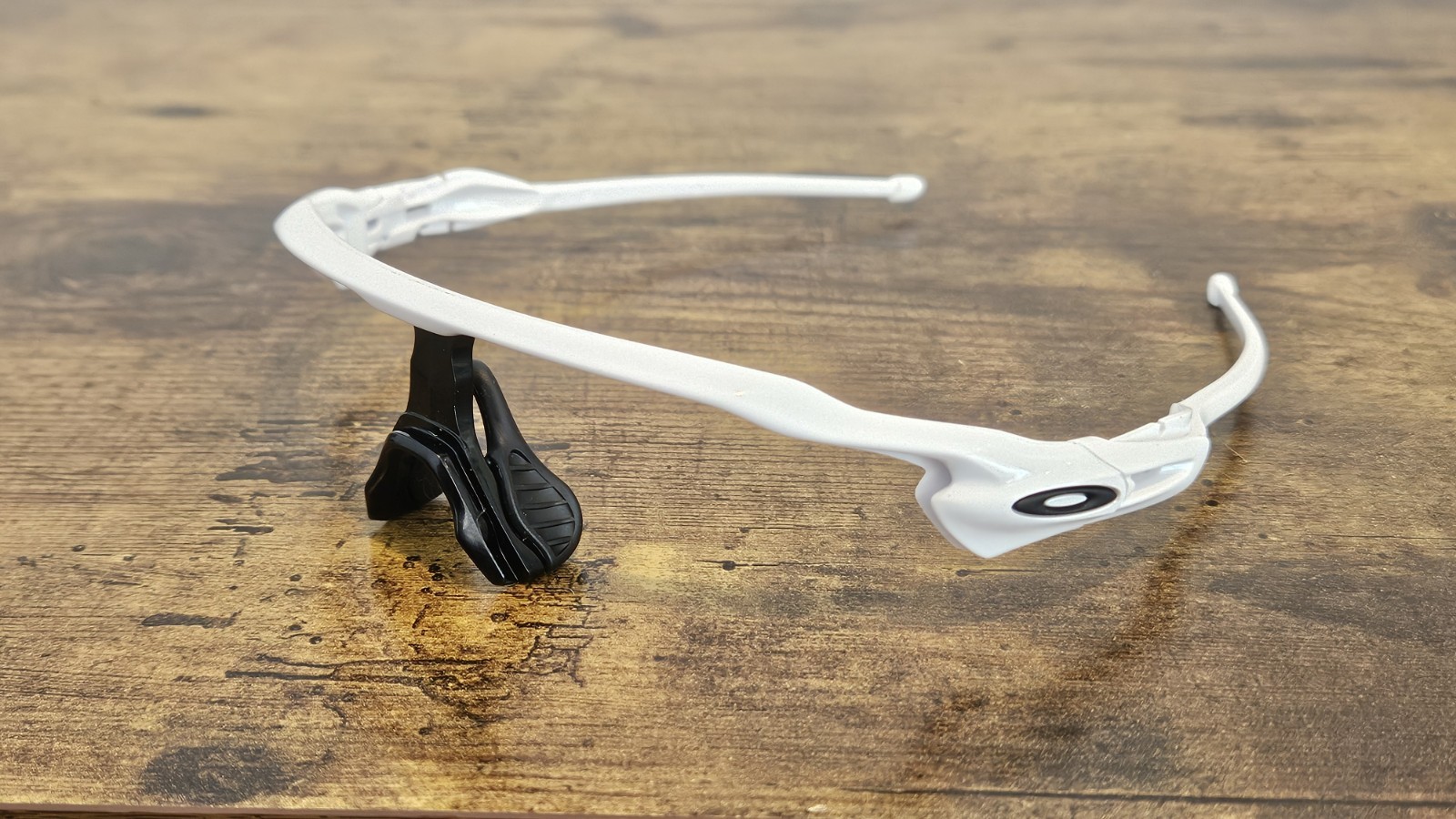 Oakley Custom Polished White Radar EV Path Sunglasses Frame Oakley Custom Polished White Radar EV Path Sunglasses Frame