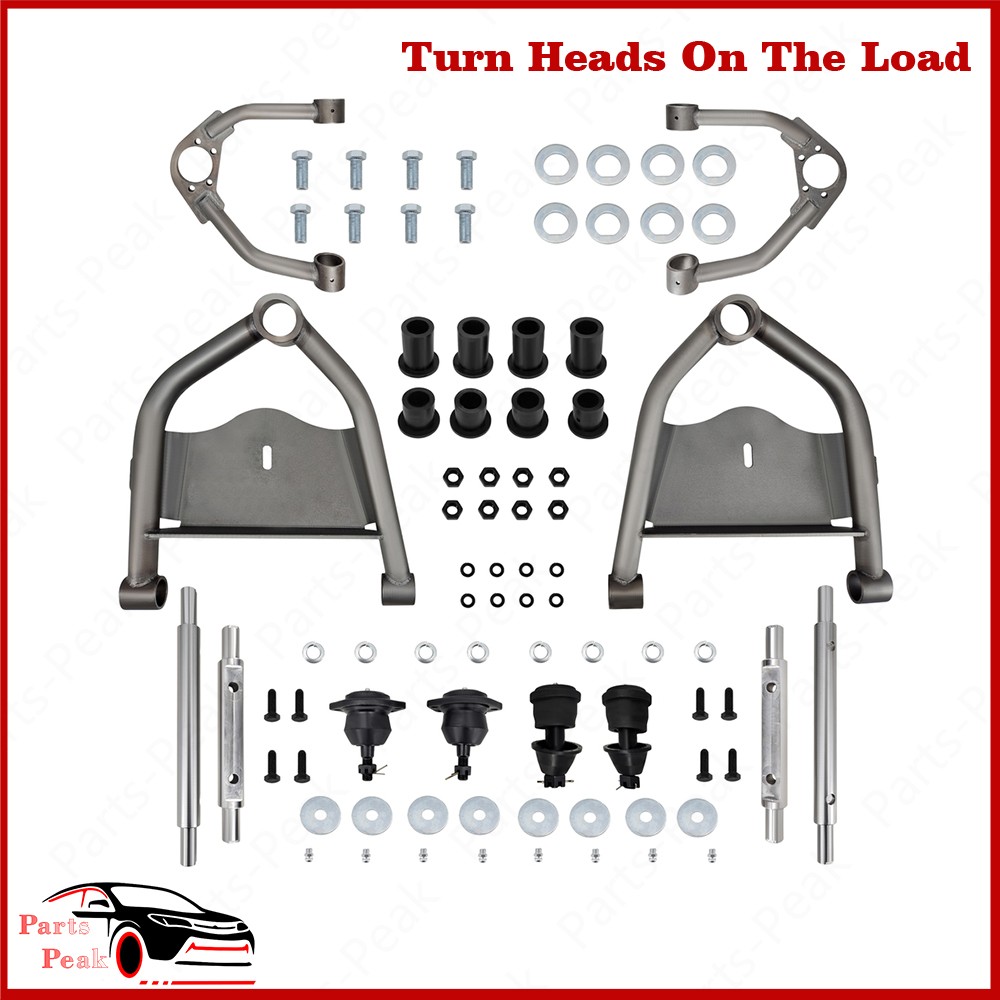 For 1963-87 GMC C10 CHEVROLET LOWER CONTROL ARMS&NARROWED AIR BAG UPPER kit New