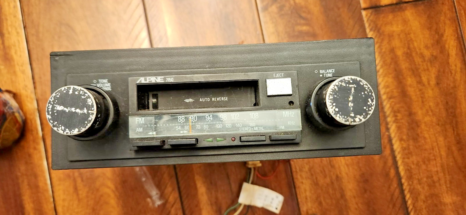 Vintage Alpine 7150 Car Stereo AM/FM Cassette Player - Needs serviced/repaired Vintage Alpine 7150 Car Stereo AM/FM Cassette Player - Needs serviced/repaired