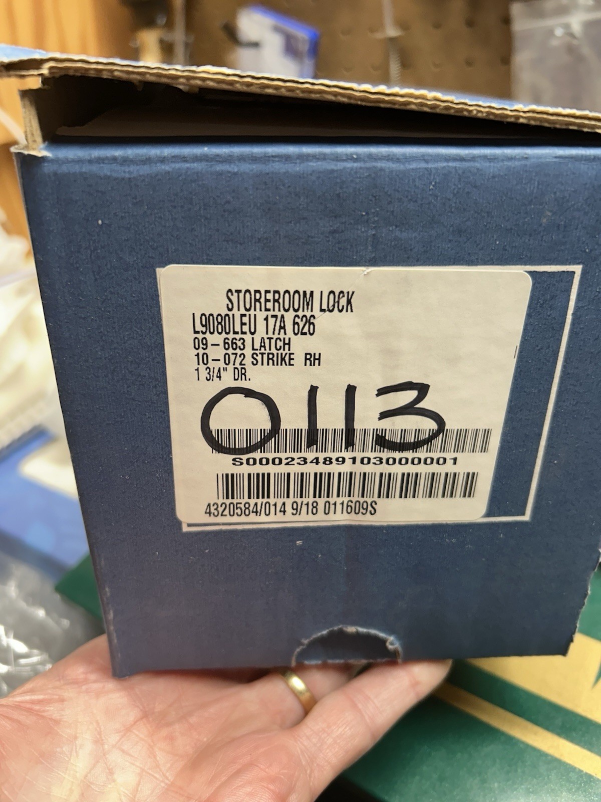 Schlage Electric Mortise Lock, New, L9080L EU 626, Locksmith Gear 