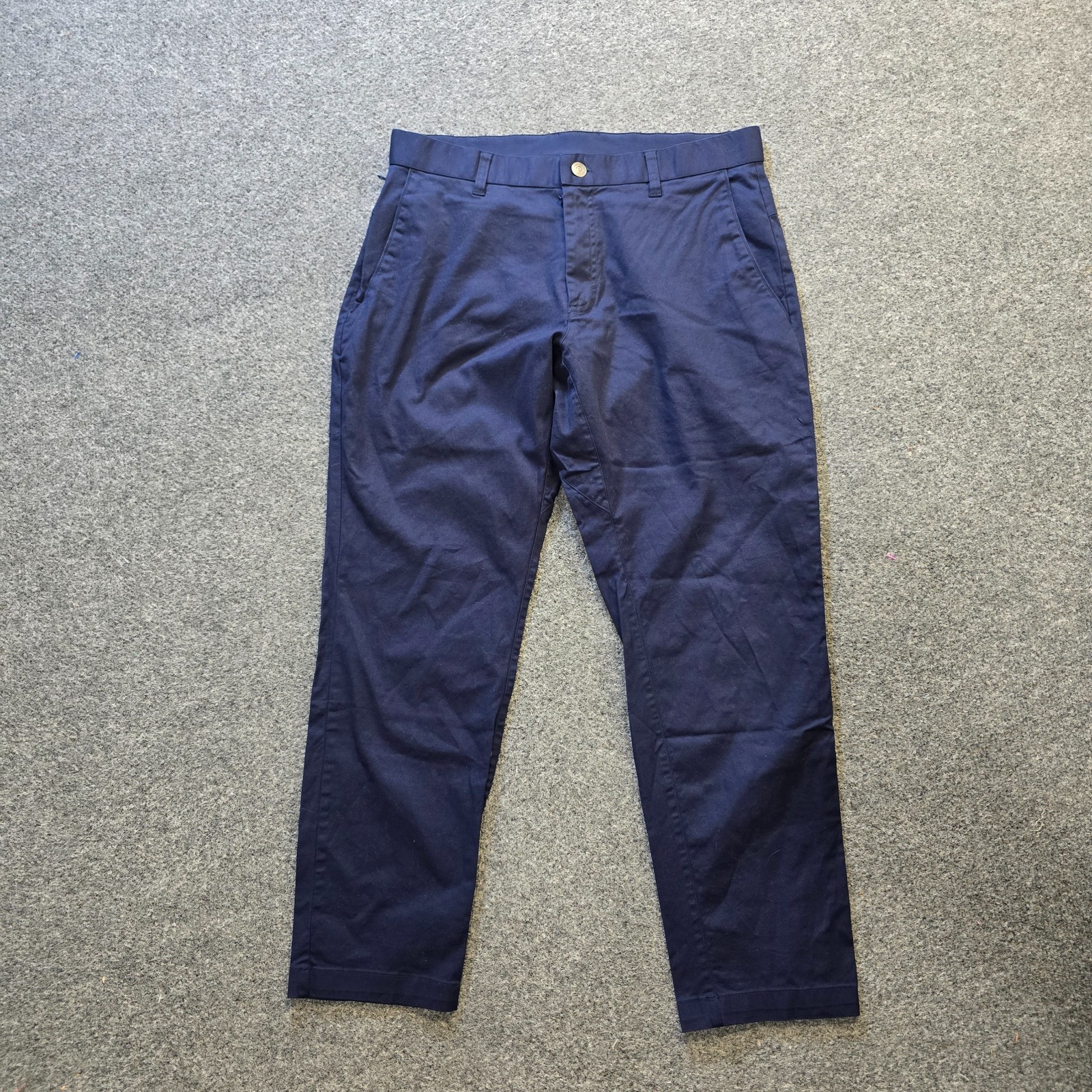 Fabletics Pants Mens Size 32x30 Blue Nylon Performance Commuter Classic Career Fabletics Pants Mens Size 32x30 Blue Nylon Performance Commuter Classic Career