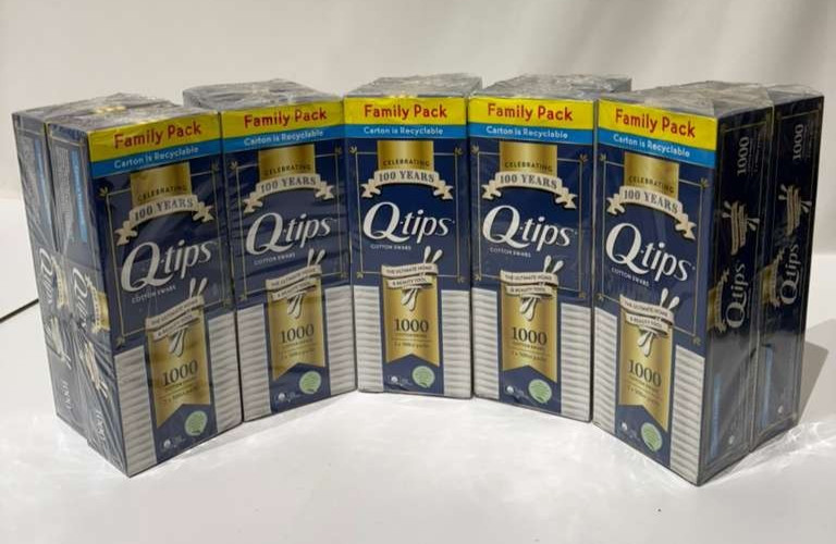 2X500 Q-tips Cotton Swabs - Family  Swabs Each - The Ultimate Home & Beauty Tool