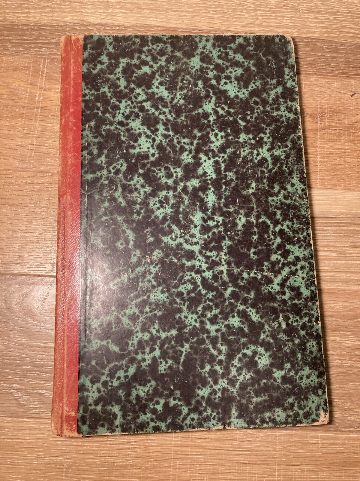 Antique 1870s-1880s Handwritten Estate Ledger Book Van Buskirk Account Record