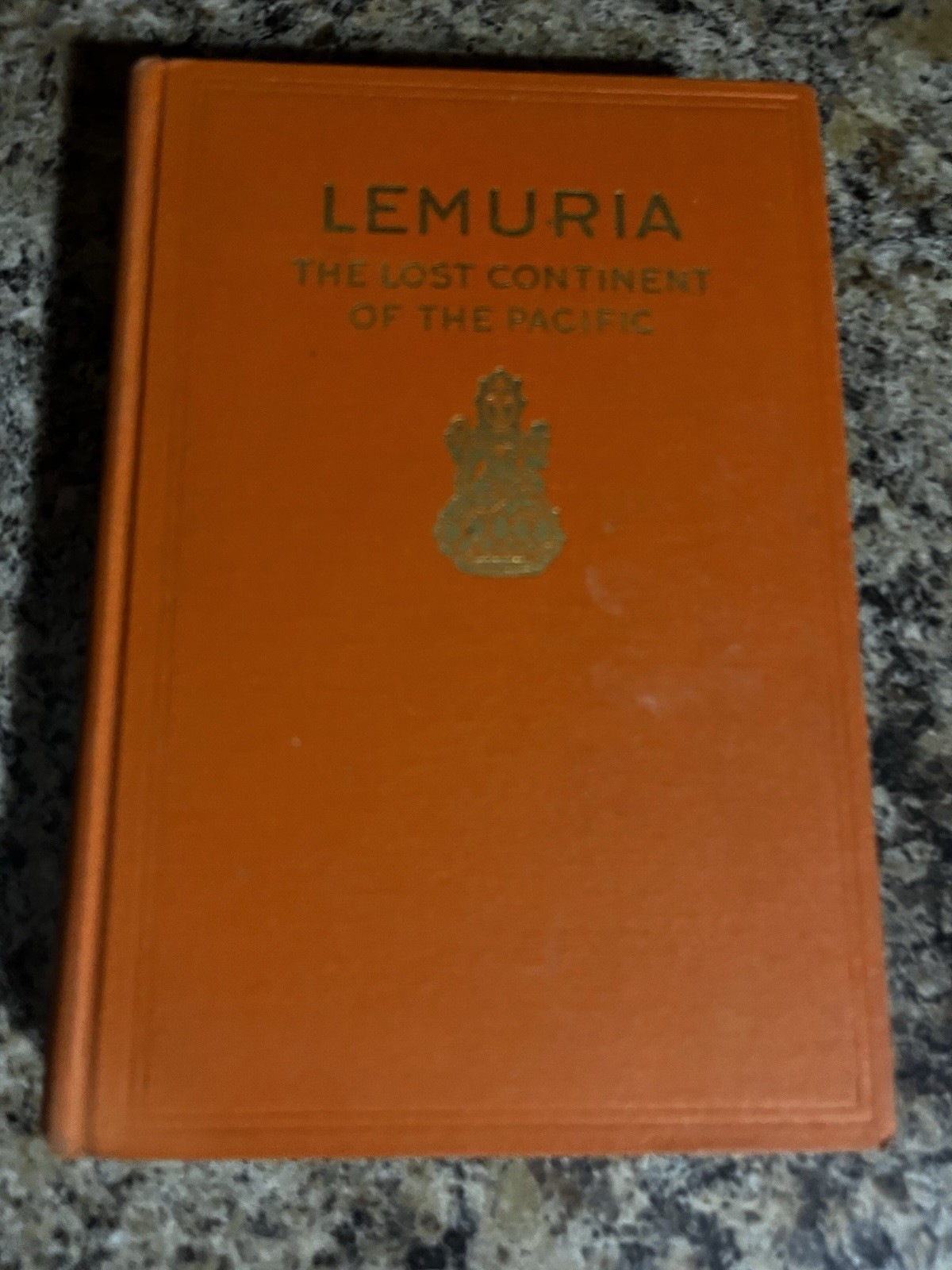 Lemuria Lost Continent Pacific by W. S. Cerve 1958 7th Edition Hardcover