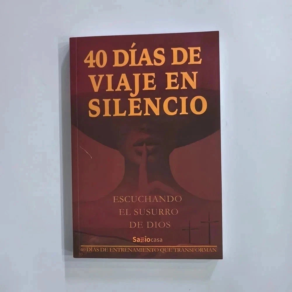 40 Days of Silent Travel Listening To God's Voice Spanish Language Books - USA