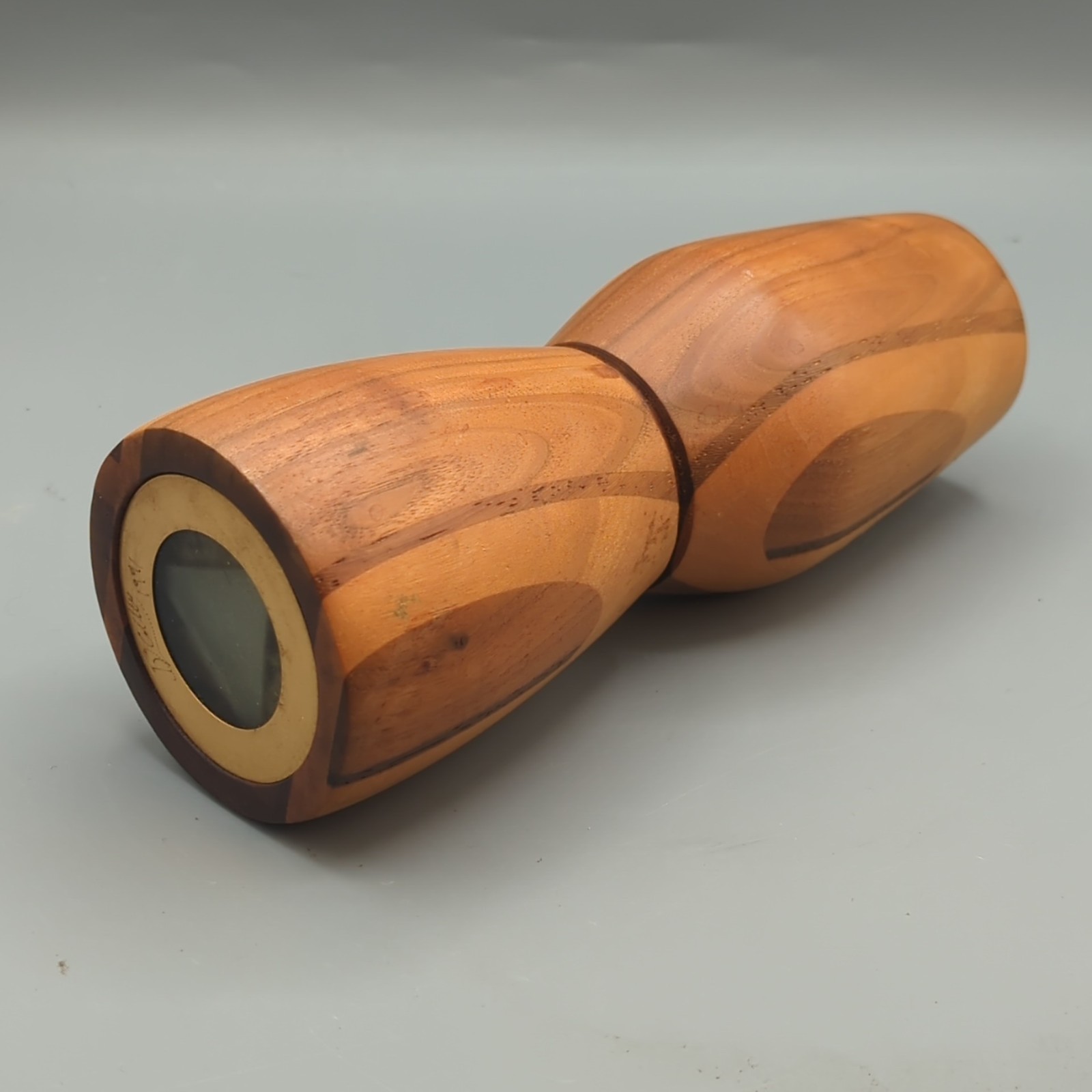 Vintage David Collier 1991 Signed Wood Brass 9 Vintage David Collier 1991 Signed Wood Brass 9