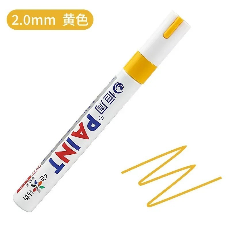 Waterproof Permanent Paint Marker Pen for Car Tyre Tire Tread Rubber Metal pen Waterproof Permanent Paint Marker Pen for Car Tyre Tire Tread Rubber Metal pen