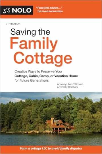Saving the Family Cottage: - Paperback, by O\'Connell Attorney Ann; - Very Good
