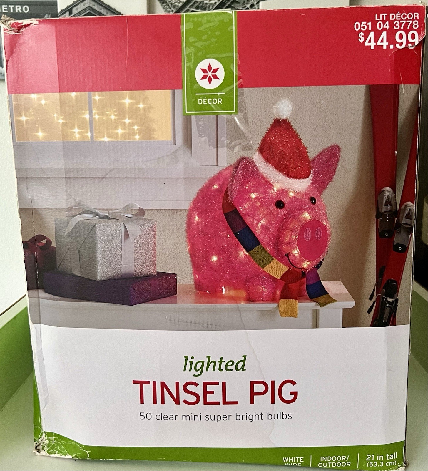Christmas Wondershop Lit Tinsel Pig Christmas Decoration 2015 Target Exclusive Christmas Wondershop Lit Tinsel Pig Christmas Decoration 2015 Target Exclusive