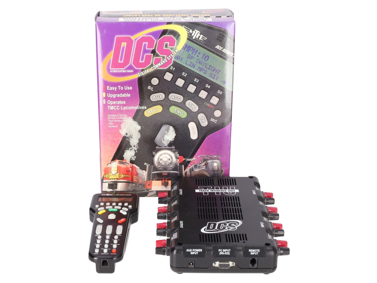 MTH 50-1001 DCS Track Interface Unit & Remote - Serial Port Version EX/Box
