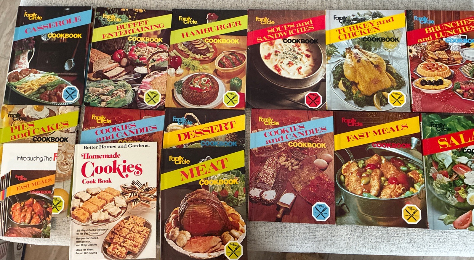 Vintage 1972 Family Circle Library of Cooking 13 of 16 Book Lot Bonus Book Vintage 1972 Family Circle Library of Cooking 13 of 16 Book Lot Bonus Book