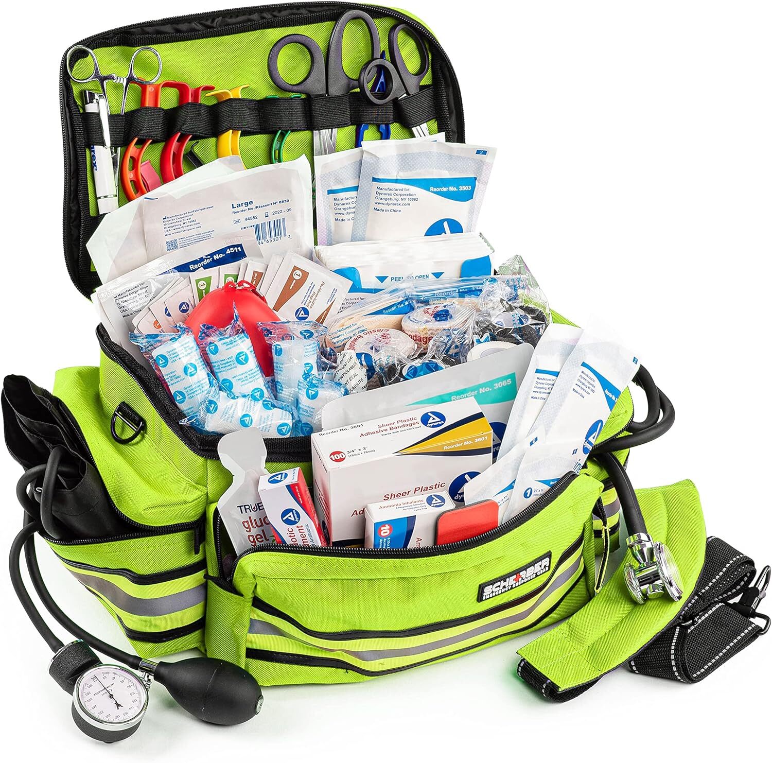 Trauma Bag Kit Large Aid First Responder Complete Stocked EMT EMS Paramedic Full Trauma Bag Kit Large Aid First Responder Complete Stocked EMT EMS Paramedic Full
