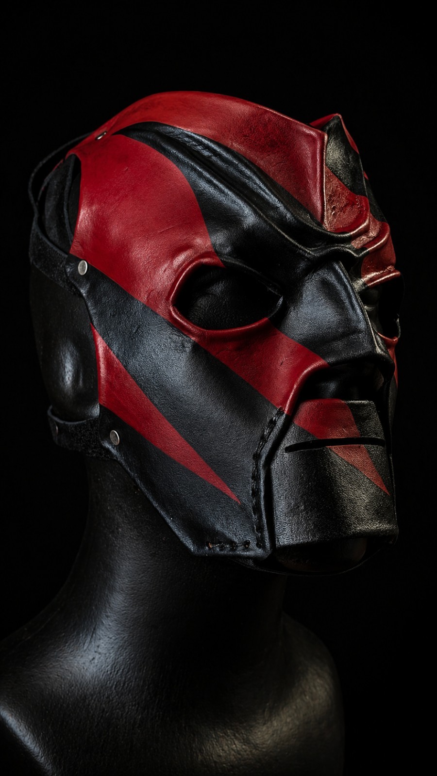 WWE Leather 1999-00 Kane Wrestling Mask Replica WrestleMania *Made to Order* WWE Leather 1999-00 Kane Wrestling Mask Replica WrestleMania *Made to Order*