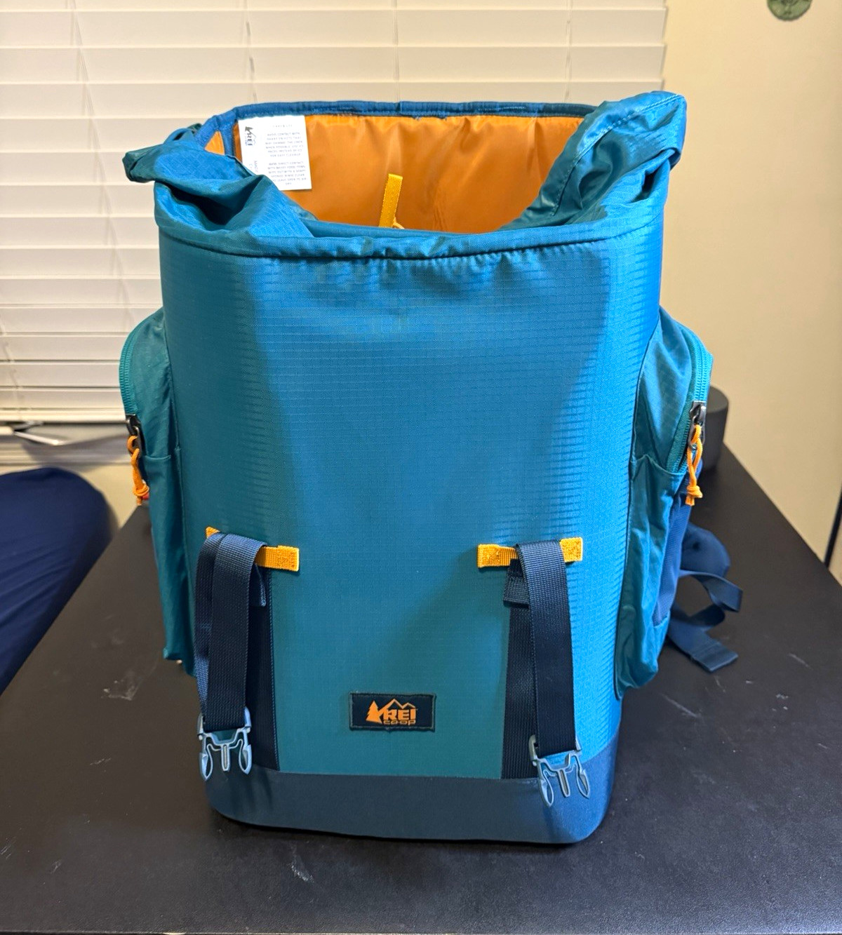 REI Co-op Backpack Cooler Blue/Orange BRAND NEW no tag/MSRP=$100 REI Co-op Backpack Cooler Blue/Orange BRAND NEW no tag/MSRP=$100