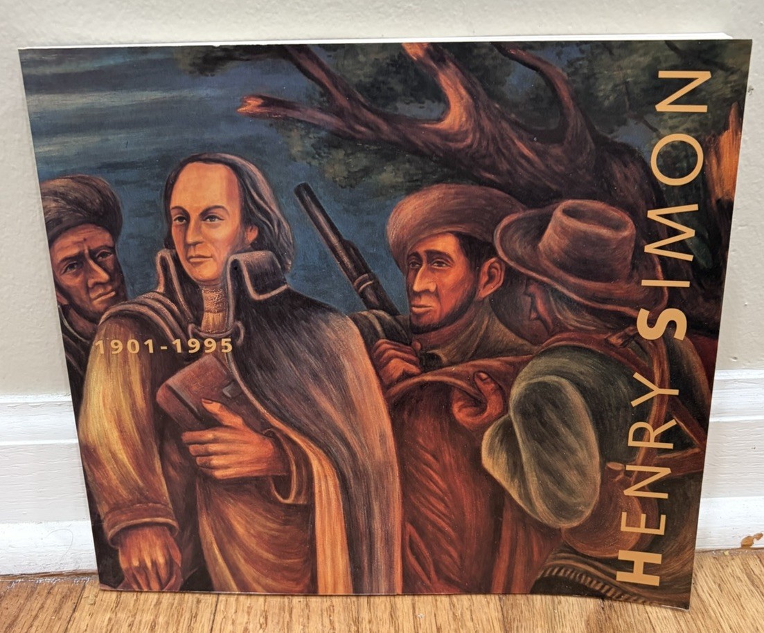 Henry Simon Block Gallery Chicago Artist Catalogue WPA Era 1997 Henry Simon Block Gallery Chicago Artist Catalogue WPA Era 1997
