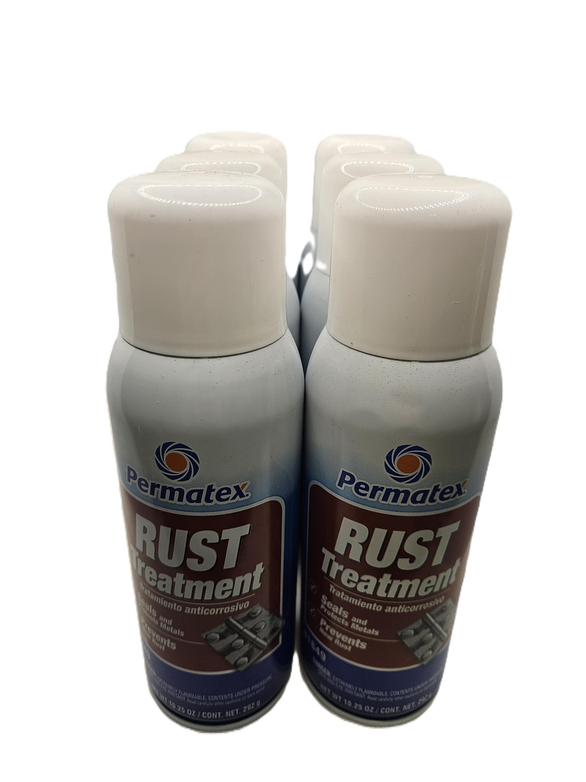 6PK 81849 Permatex Rust Treatment/Converter Preventer Spray 10.25 oz Aerosol Can