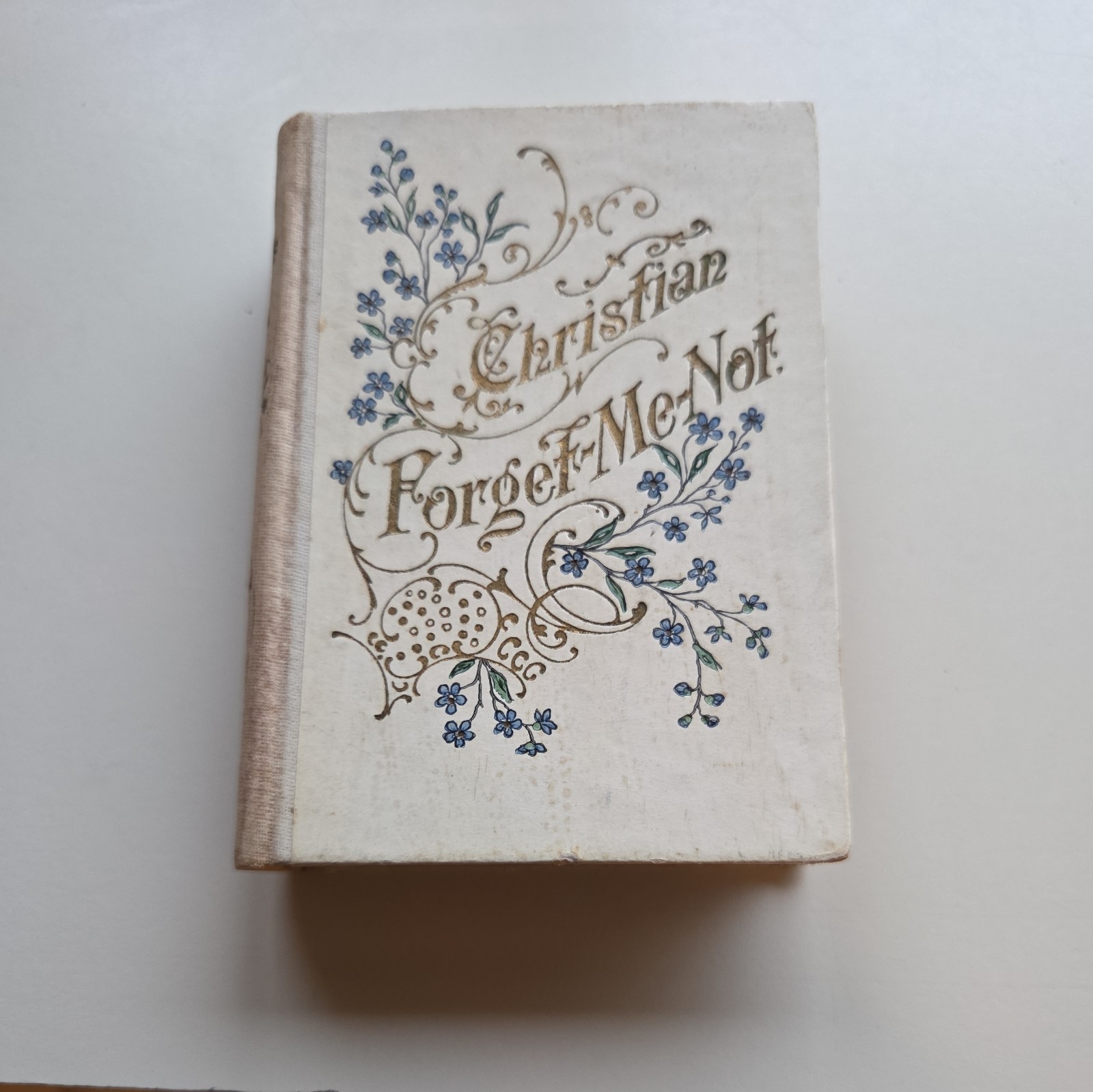 Vintage 1910s Era Christian Forget-Me-Not Mini Book EUC Antique Daily Dedication Vintage 1910s Era Christian Forget-Me-Not Mini Book EUC Antique Daily Dedication