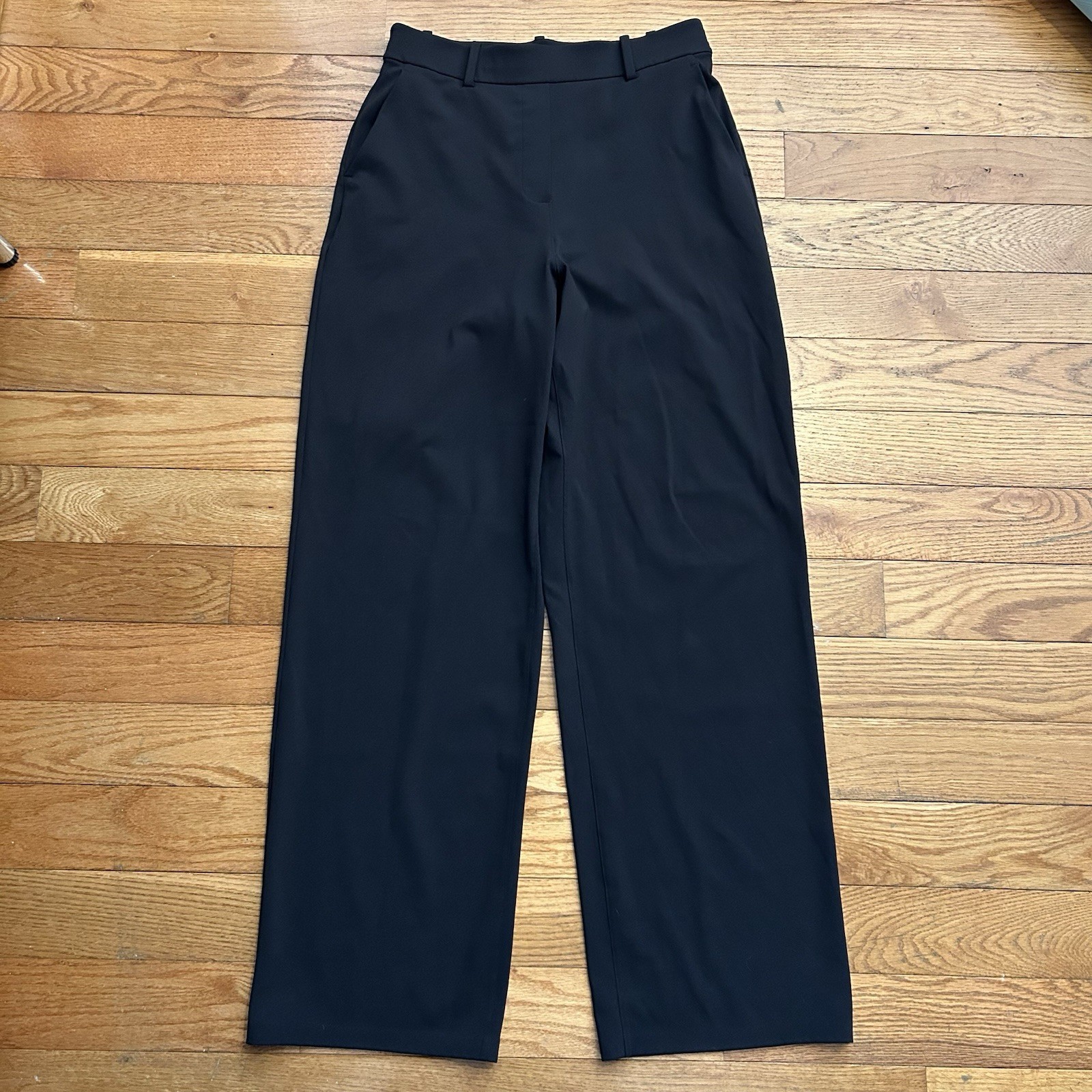 Lululemon Daydrift High Rise Straight Leg Relaxed Trousers Black Women\'s Medium Lululemon Daydrift High Rise Straight Leg Relaxed Trousers Black Women\'s Medium