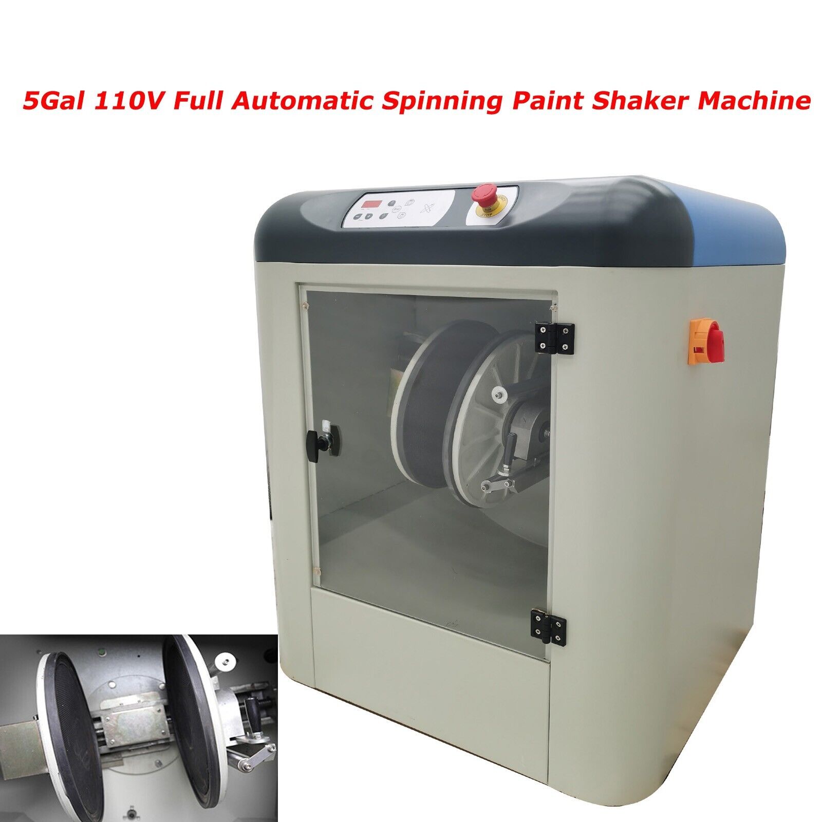 5Gal 110V Full Automatic Spinning Paint Shaker Paint Shaker Mixer Machine 750W