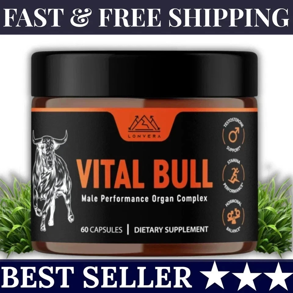 Lonvera Vital Bull Beef Organ Supplement for Men – Grass Fed Organs