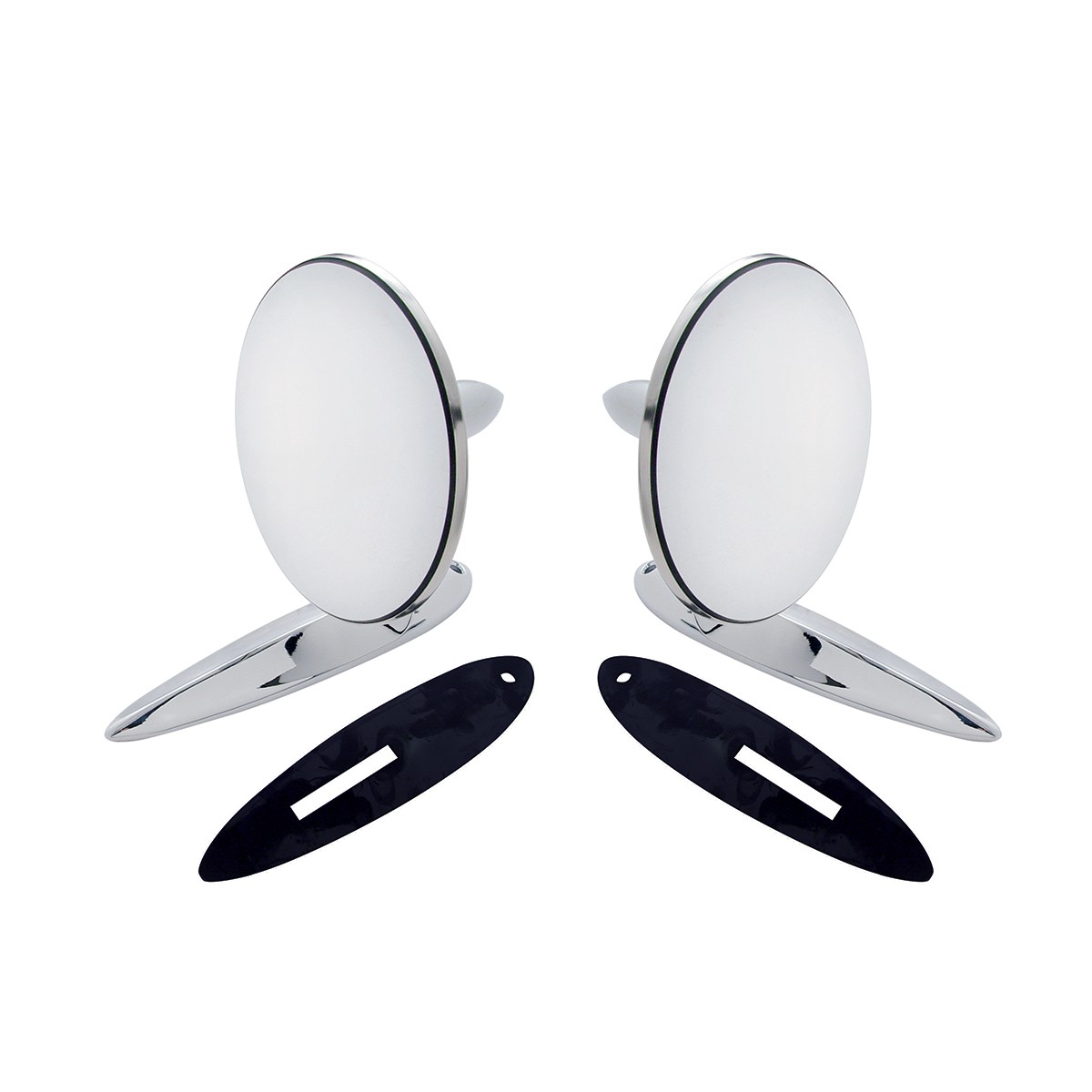United Pacific 1955-1957 Chevy Passenger Car Exterior Mirror Bundle 110745 United Pacific 1955-1957 Chevy Passenger Car Exterior Mirror Bundle 110745