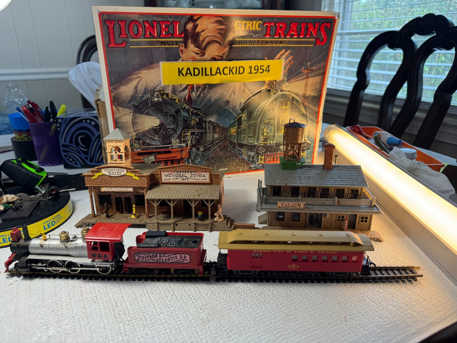 🚂 HO- VINTAGE OLD TIME WESTERN BUILDINGS - MORE ⚡H4136
