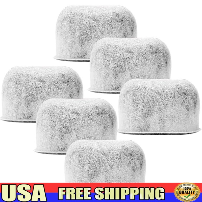 Replacement Charcoal Water Filters Pack of 6 Keurig Breville Coffee Machines New