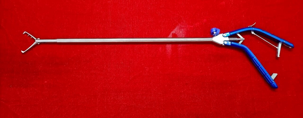Laparoscopic Tenaculum 1x1 10mmx330mm Reusable High Quality Surgical Instruments