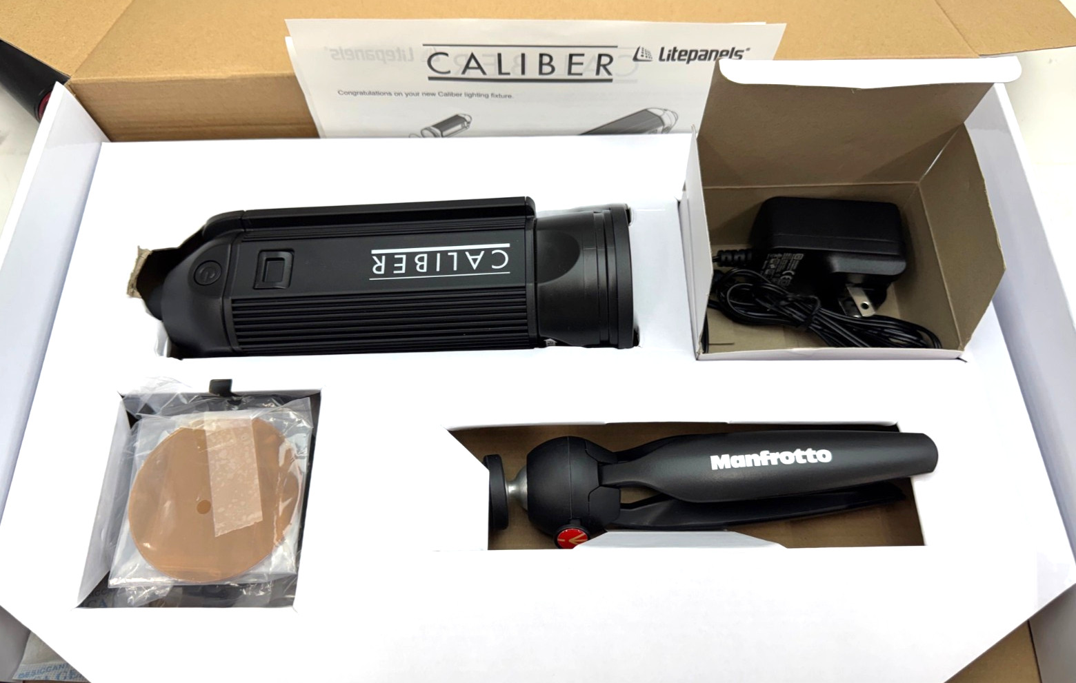 Litepanels Caliber LED Light Fresnel Kit, NEW OPEN BOX