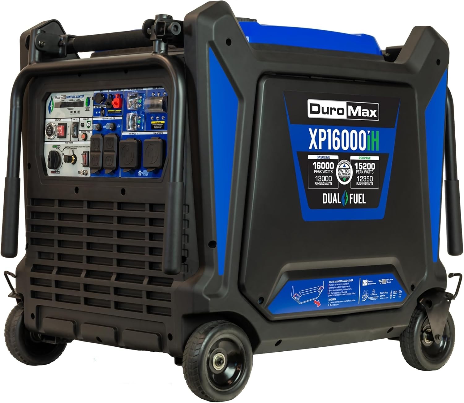 XP16000iH 16,000-Watt Dual Fuel Portable Digital Inverter Generator - Gas & Prop