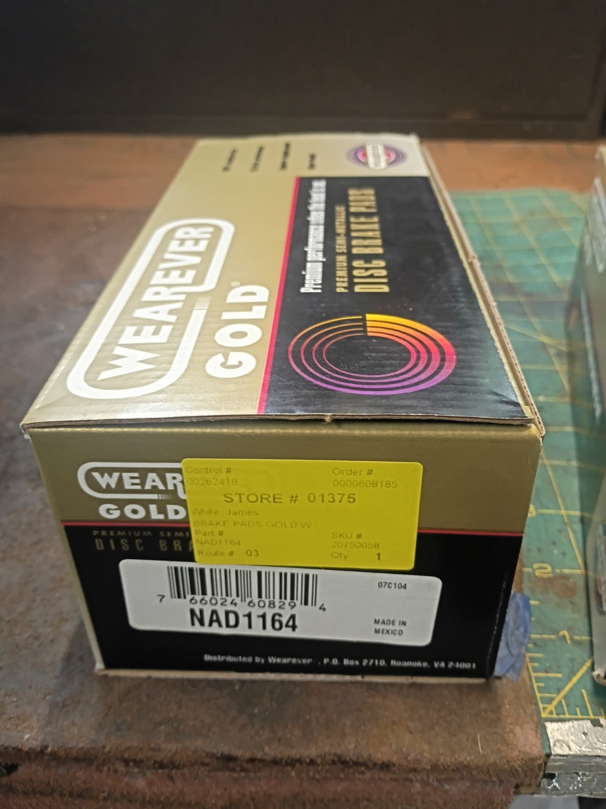 Weaver Gold Premium Disc Brake Pads Nad1164 Weaver Gold Premium Disc Brake Pads Nad1164