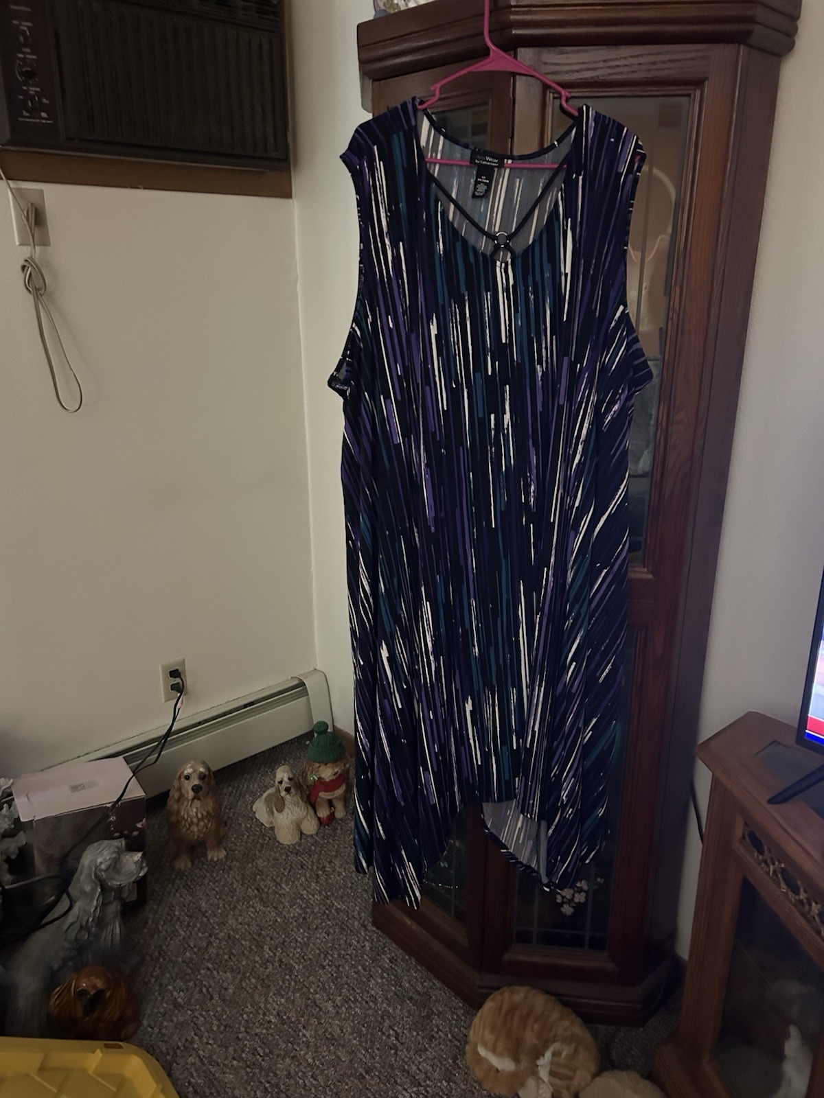 Any Wear By Catherine’s Women’s Sleeveless Striped Dress Any Wear By Catherine’s Women’s Sleeveless Striped Dress