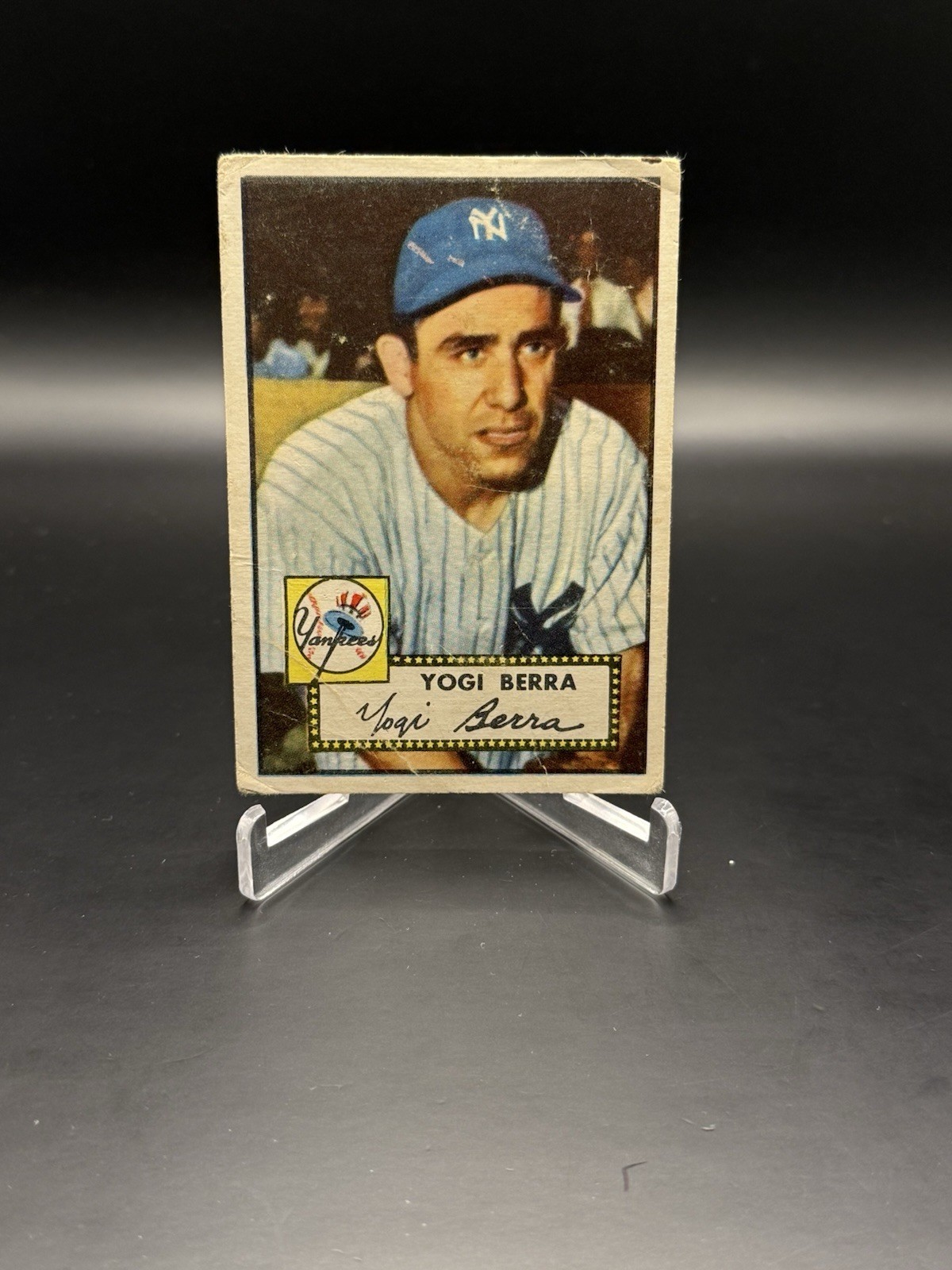 1952 Topps Yogi Berra #191 Fair New York Yankees 1952 Topps Yogi Berra #191 Fair New York Yankees