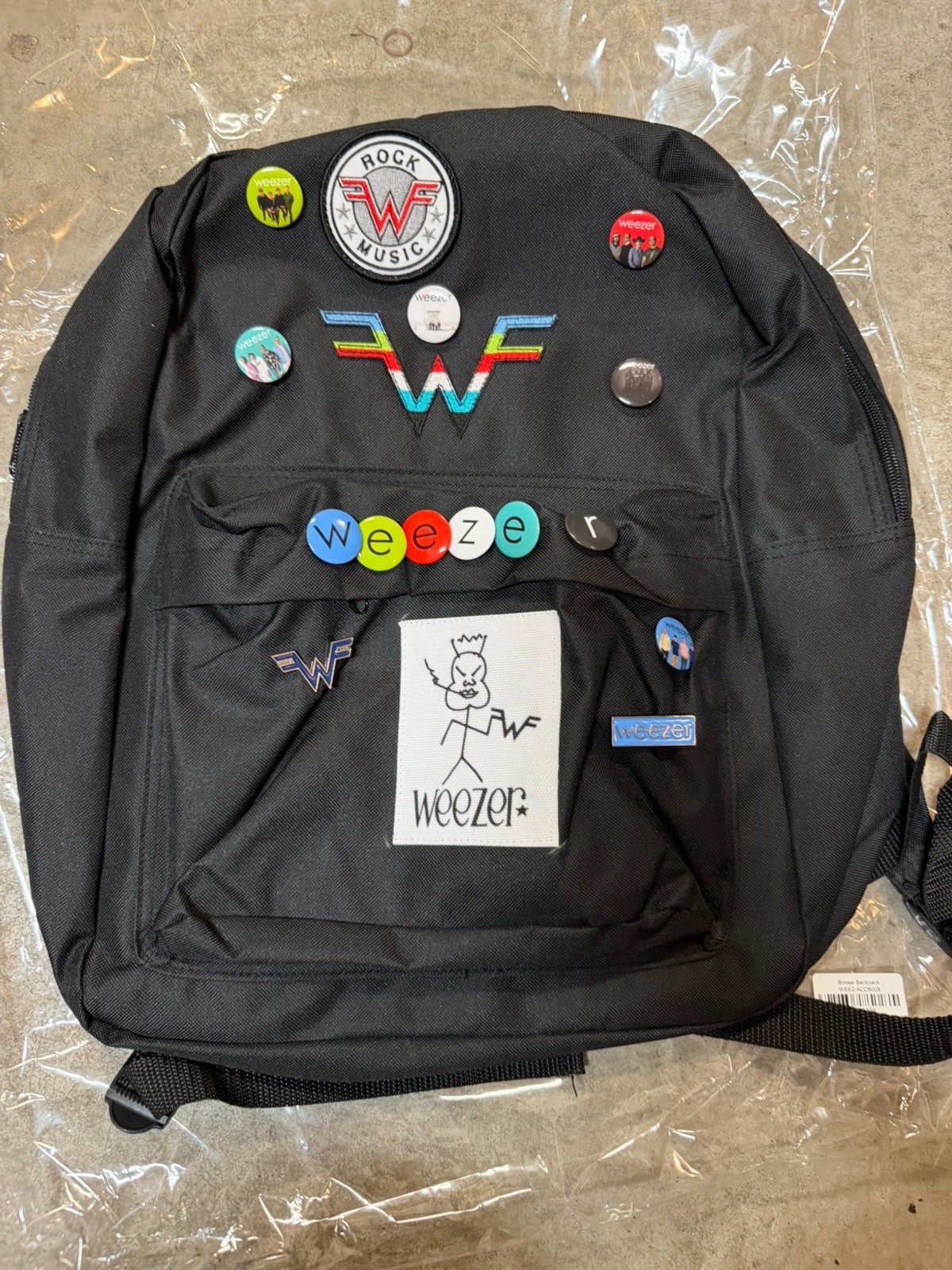 WEEZER EXCLUSIVE “Colors deluxe box Set” BACKPACK WEEZER EXCLUSIVE “Colors deluxe box Set” BACKPACK