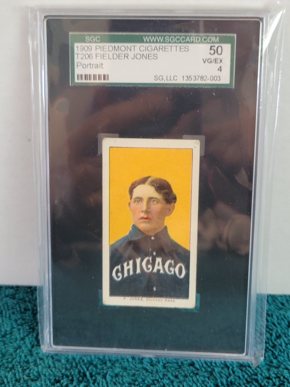 1909-11 T206 - Fielder Jones 150 Factory No. 30 Back Portrait (RC) 1909-11 T206 - Fielder Jones 150 Factory No. 30 Back Portrait (RC)