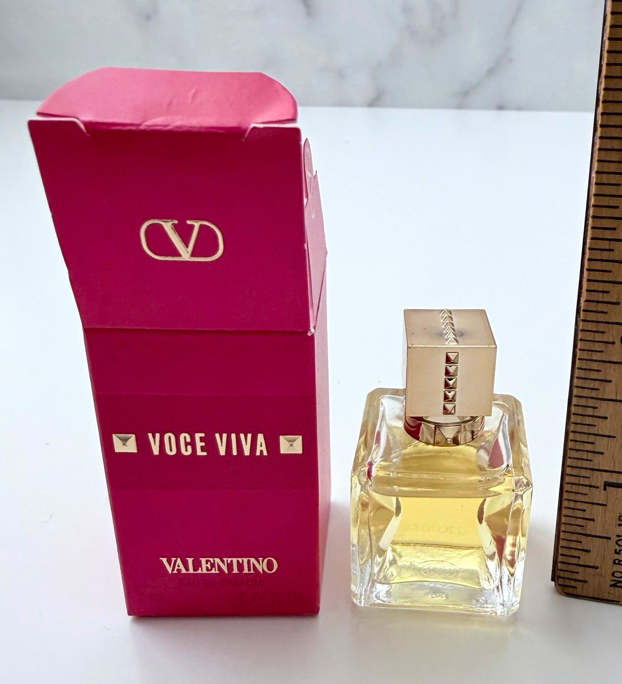 Valentino Voce Viva Eau de Parfum mini bottle  0.24 fl oz/7 ml new in box