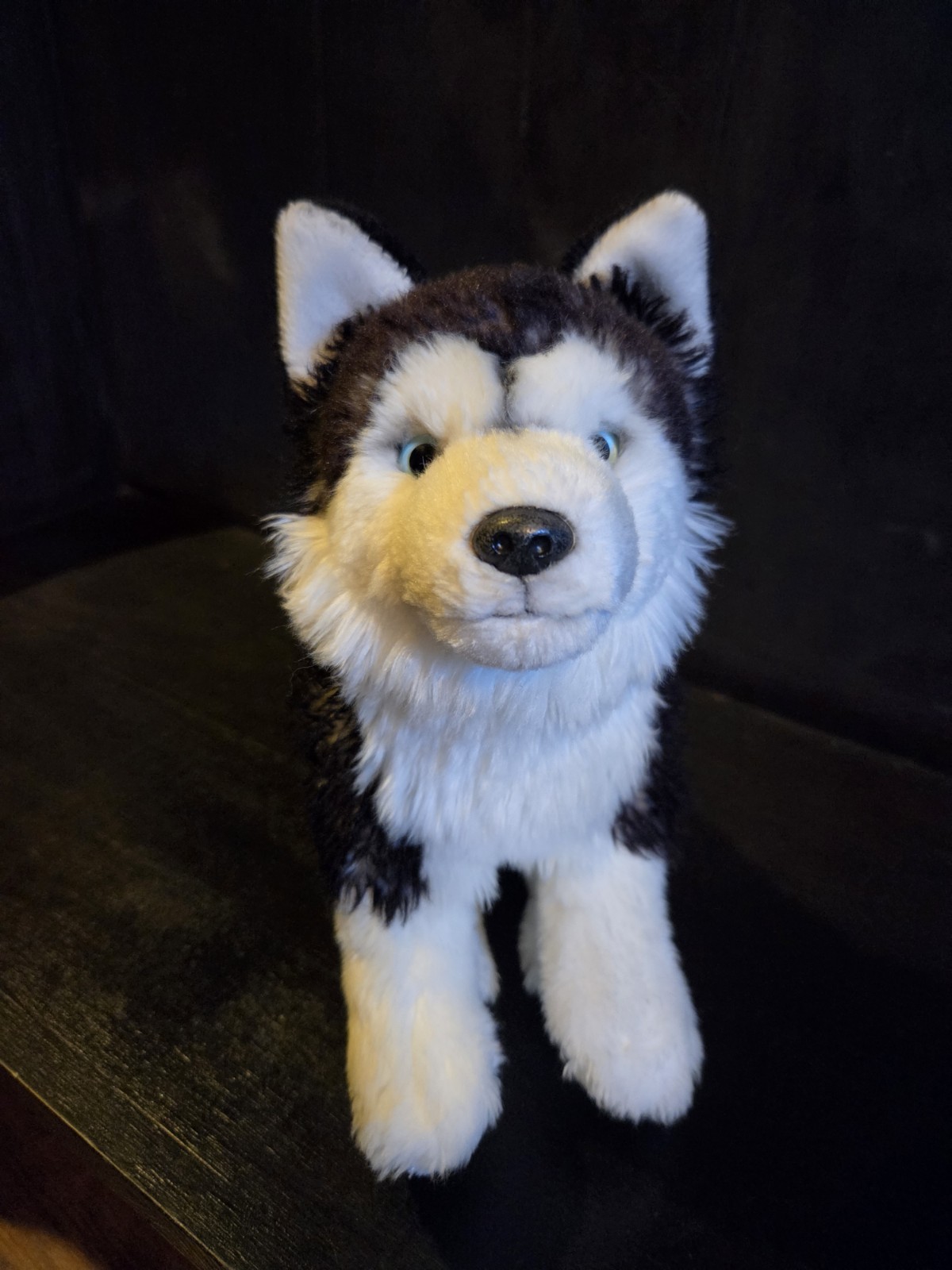 Ganz Webkinz Signature Siberian Husky Plush NO CODE WKS1049 -Blue Eyes Clean Ganz Webkinz Signature Siberian Husky Plush NO CODE WKS1049 -Blue Eyes Clean