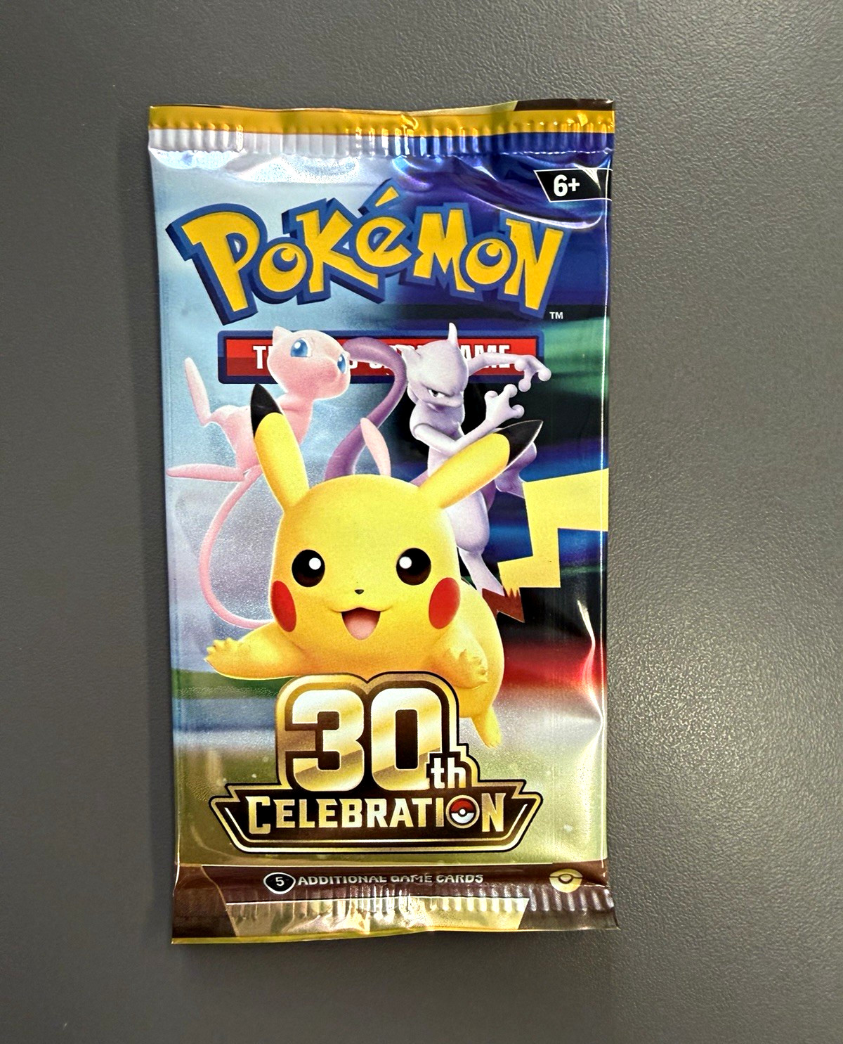 Sealed Pokémon TCG 30th Celebration Booster Pack Lot - 19 Packs, 5 Cards Each Sealed Pokémon TCG 30th Celebration Booster Pack Lot - 19 Packs, 5 Cards Each