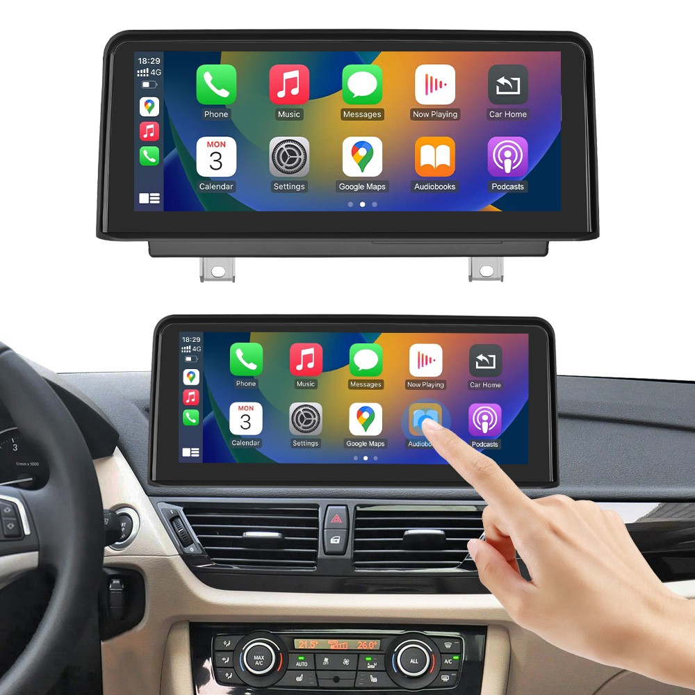 10.25' Wireless CarPlay Android Auto Touchscreen CIC For BMW X1 E84 2009-2015