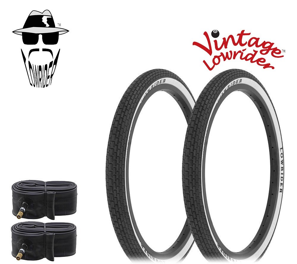 1PAIR Vtg L.R Bicycle Tires & Tubes 20 1PAIR Vtg L.R Bicycle Tires & Tubes 20