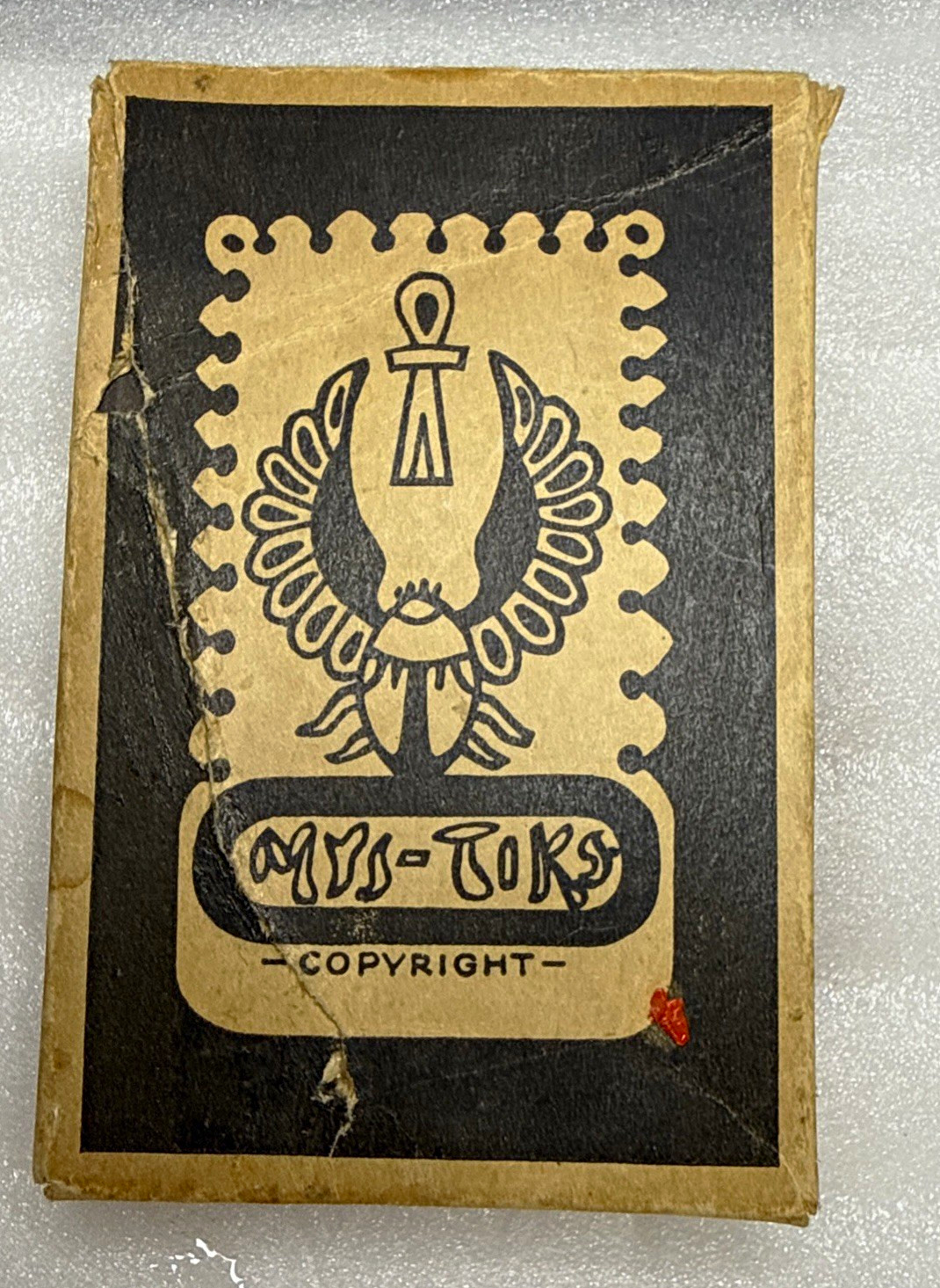 Mys-Tiks Destiny Cards Vintage Pre-1970 Egyptian-Themed Fortune Card Deck Mys-Tiks Destiny Cards Vintage Pre-1970 Egyptian-Themed Fortune Card Deck