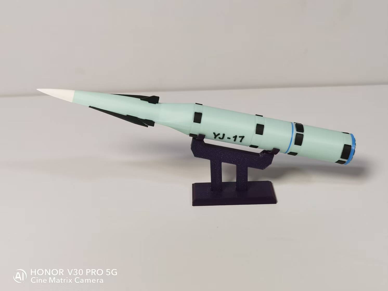 21.5cm YJ-17 Hypersonic Anti-Ship Missile Unassembled 3D Collector Display 21.5cm YJ-17 Hypersonic Anti-Ship Missile Unassembled 3D Collector Display